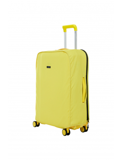 Картинка Захисний чохол для валізи ECO TRAVEL MEDIUM жовтий